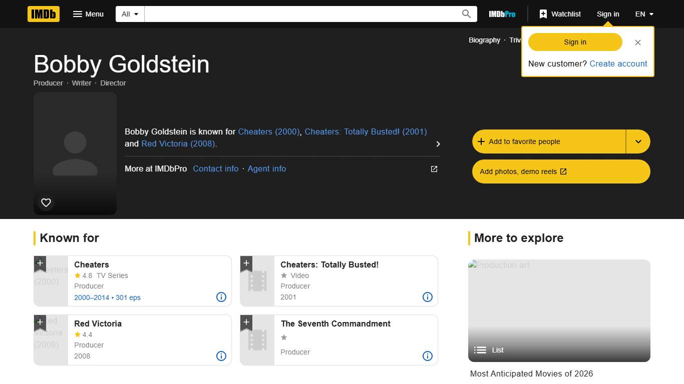 Bobby Goldstein - IMDb